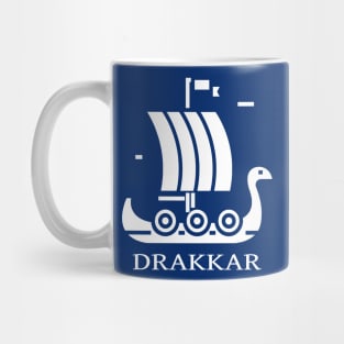 Vikings Drakkar Skandinavian Mug